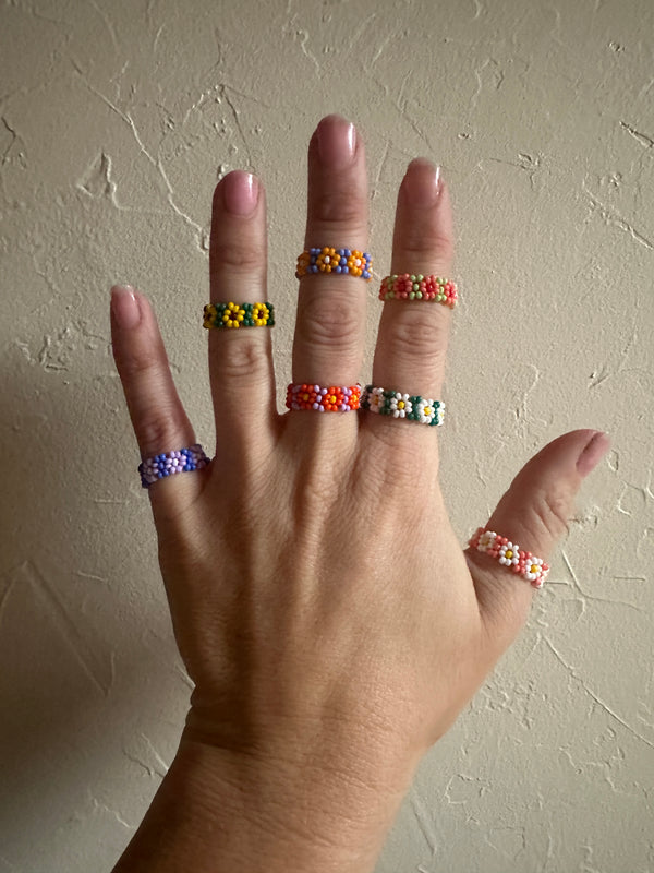 MEX Beaded Rings