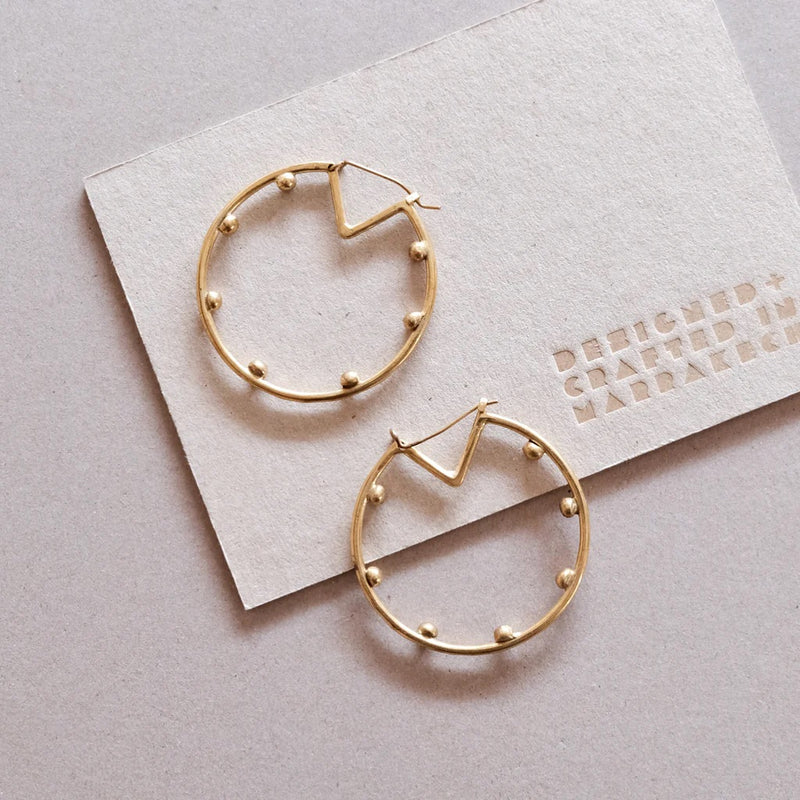 Hamimi Hebba Hoop Earrings