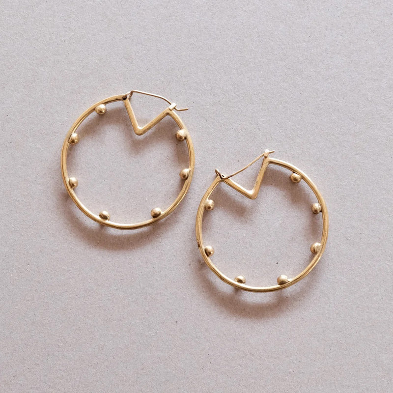 Hamimi Hebba Hoop Earrings