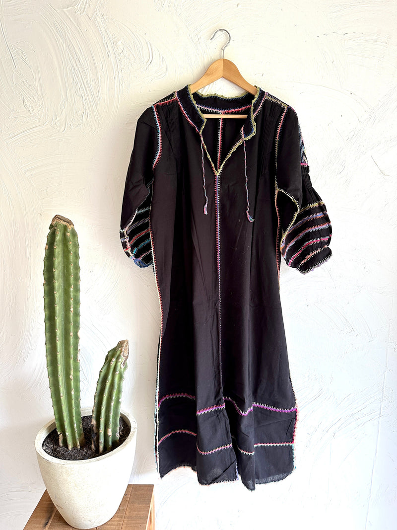 La Sirena Embroidered Dress