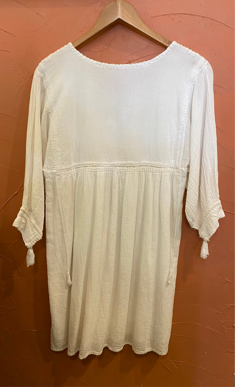 EA - Embroidered Mini Dress