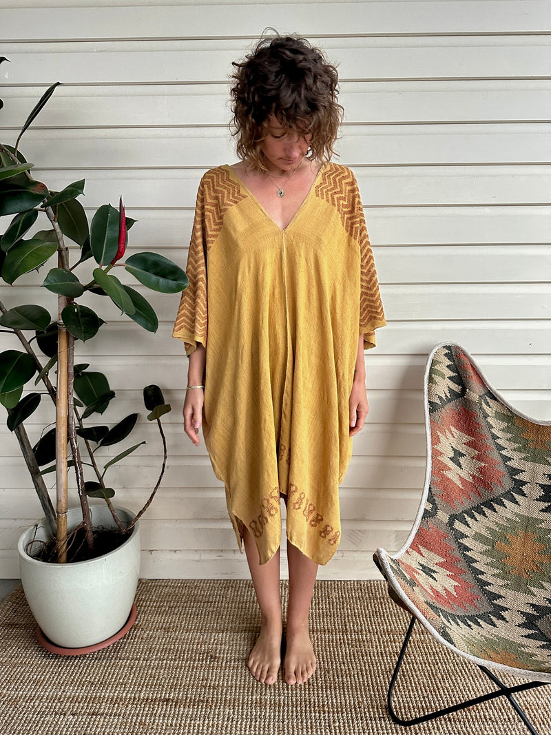 *Sale* SO -HUIPIL Kaftan Dress Marigold