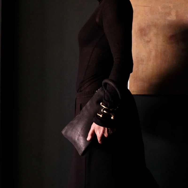 Hamimi Hayat Clutch - Black