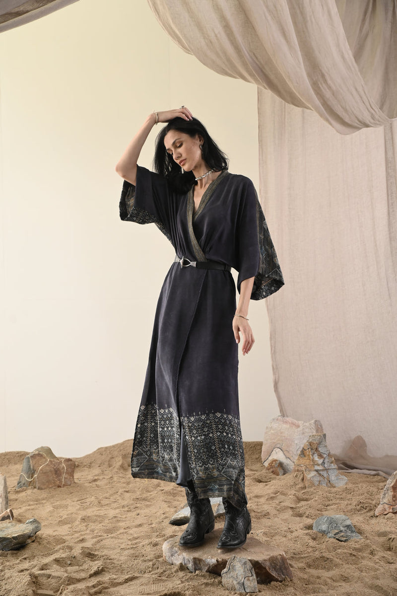 TWR Ayanna Dress Long SILK