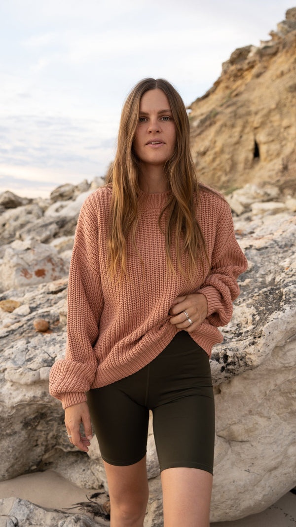 B+B Terracotta Sweater