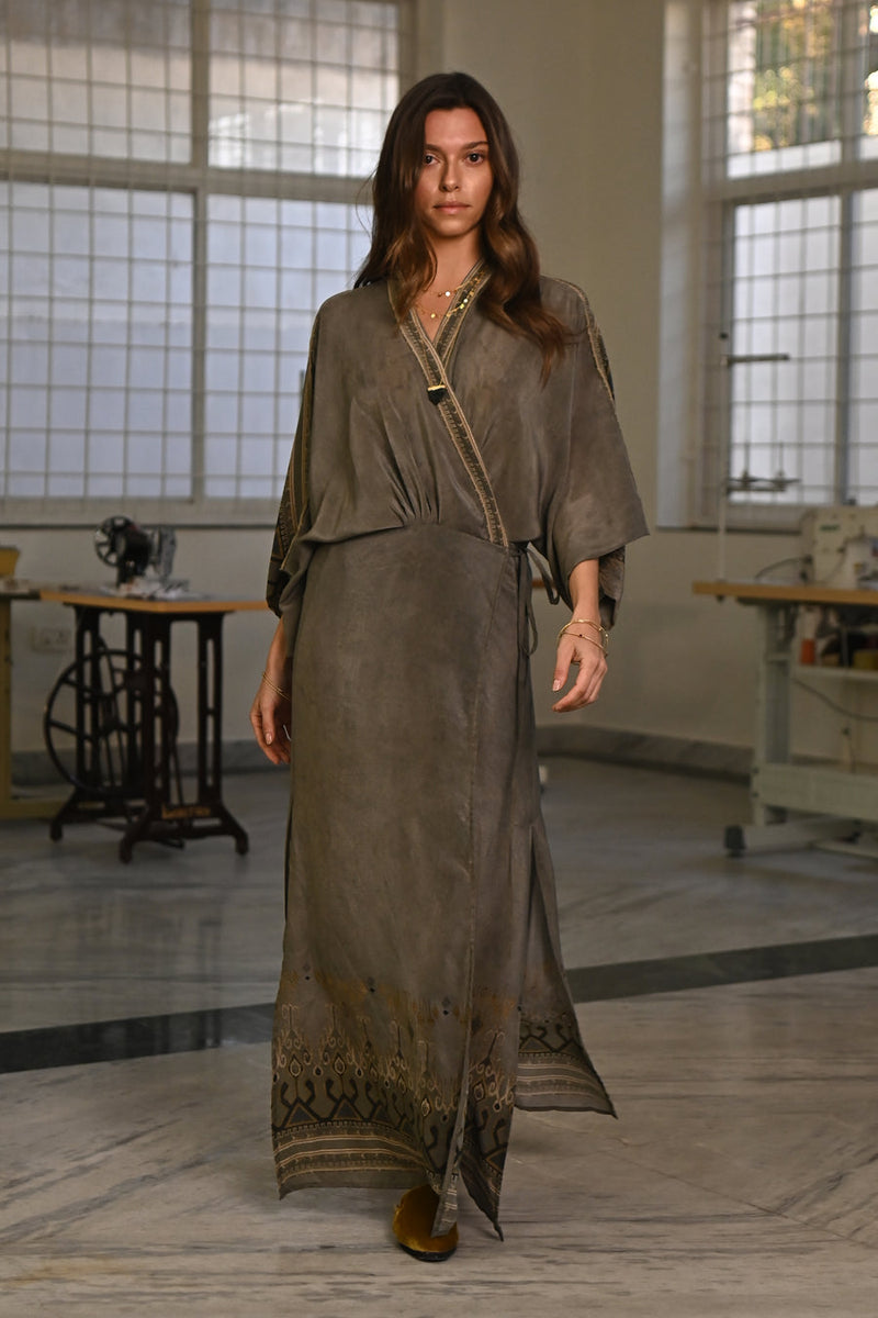 TWR Ayanna Dress Long SILK