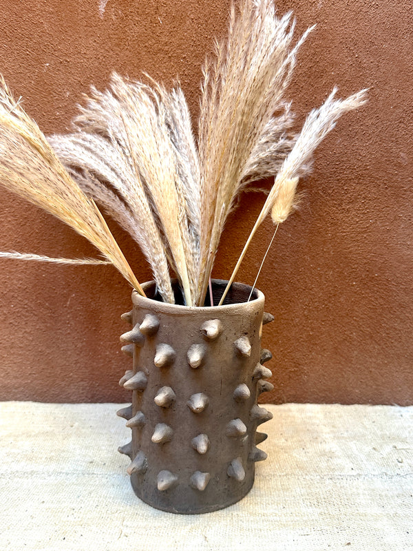 OAX Spike Cylinder Vase