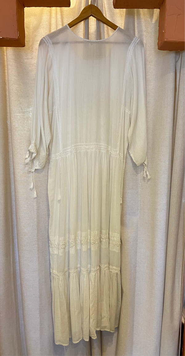 EA - Embroidered Maxi Dress