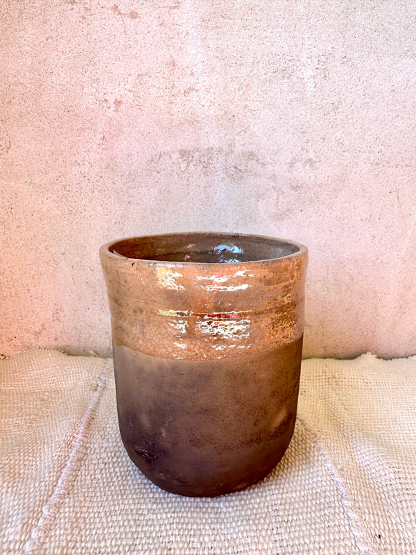 Oax Half Glazed Cup