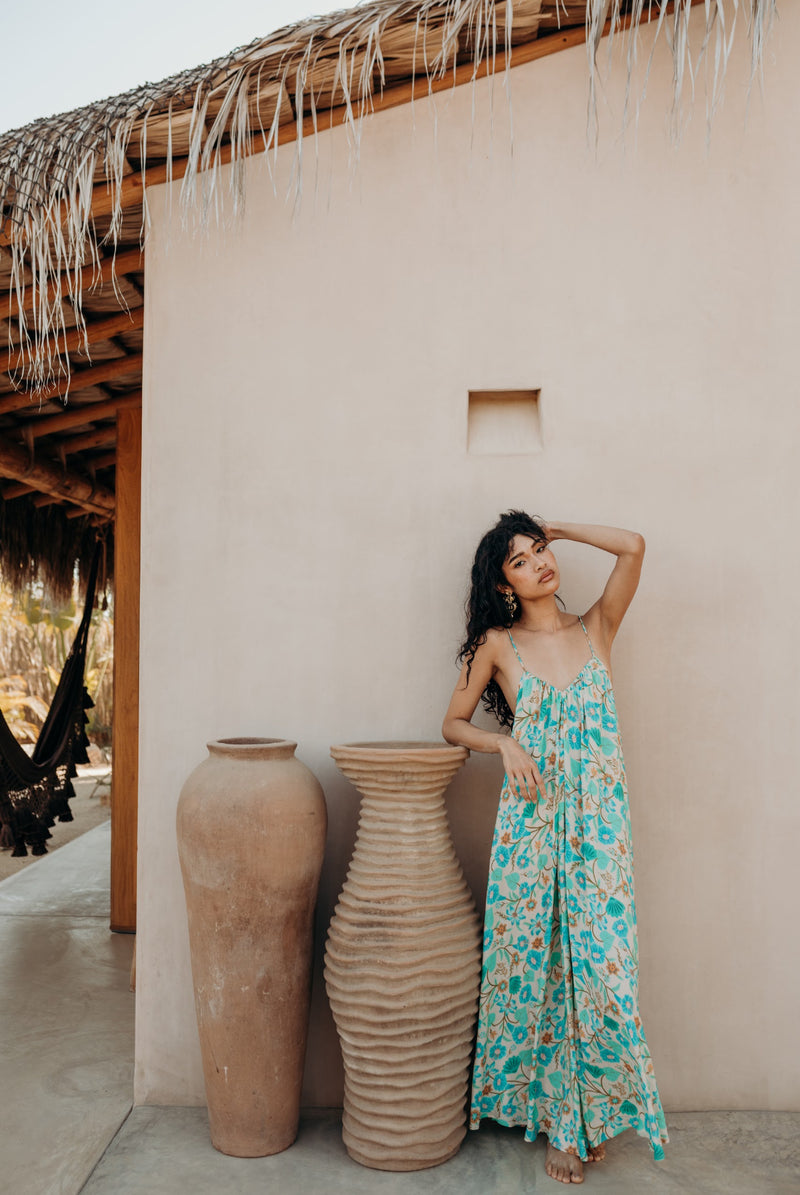 Spell Goldie Strappy Maxi Dress