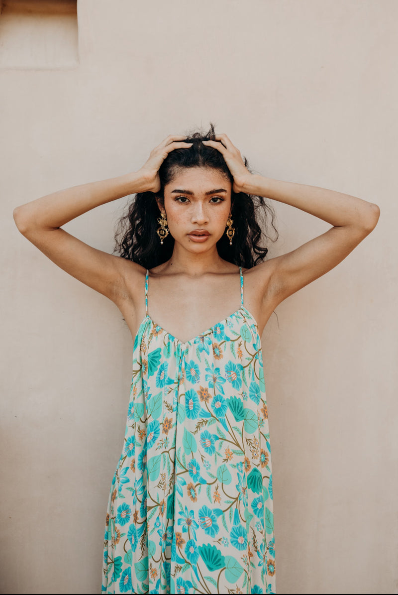 Spell Goldie Strappy Maxi Dress