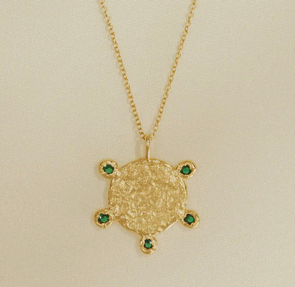 Agape Diana Green Necklace