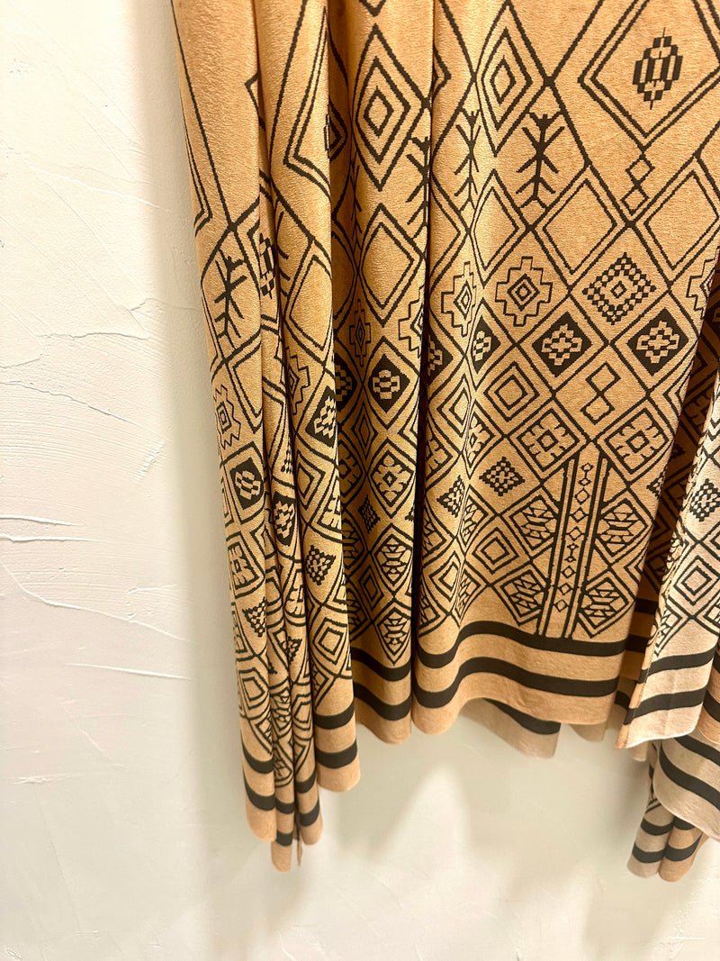 TWR SILK Wrap Skirt in Zuri