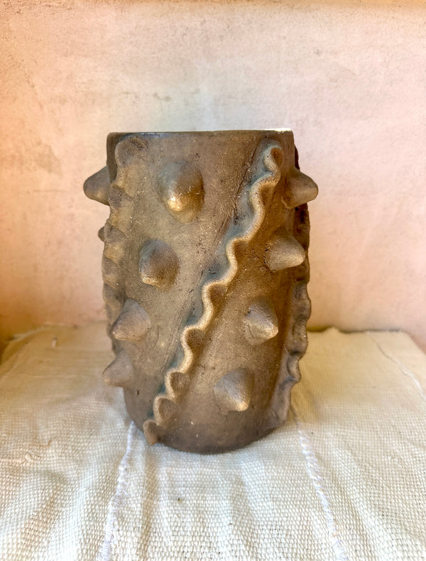 Oax Spike Wave Vase