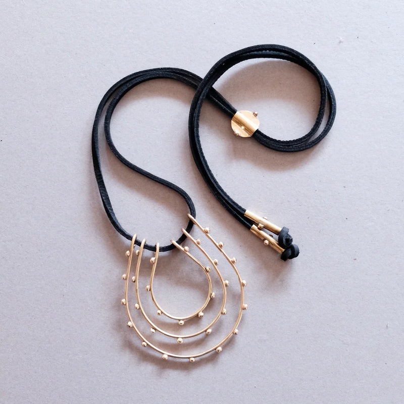 Hamimi Hebba Tri-Loop Necklace