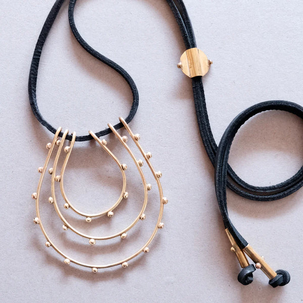 Hamimi Hebba Tri-Loop Necklace