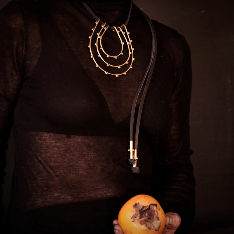 Hamimi Hebba Tri-Loop Necklace