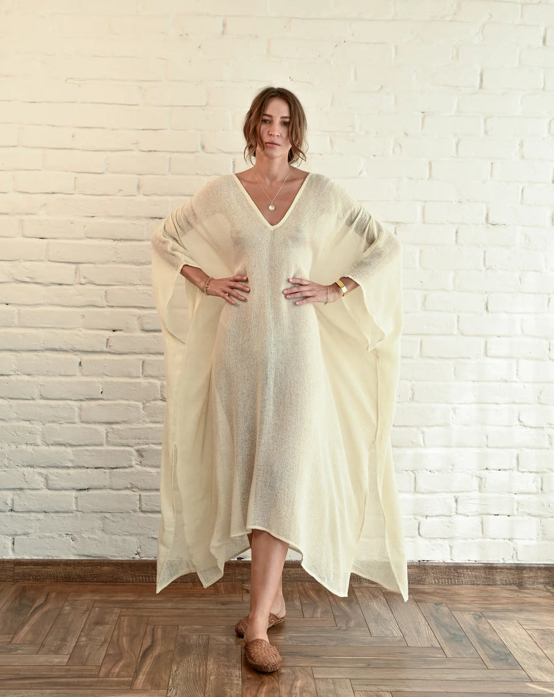 TWR Jara Kaftan RAW SILK