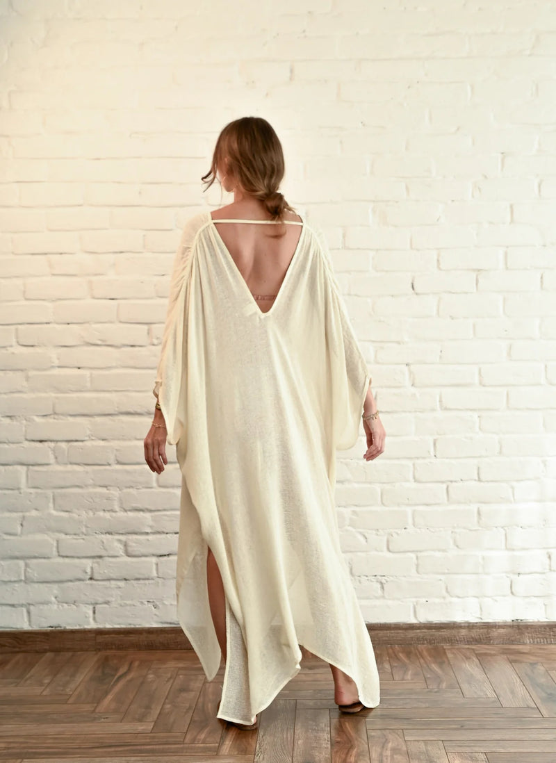 TWR Jara Kaftan RAW SILK