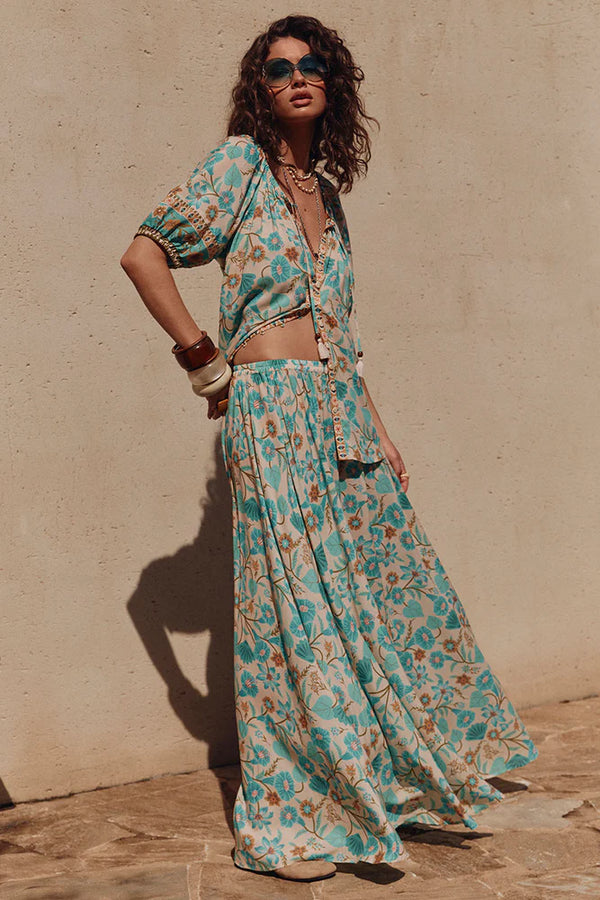 Spell Goldie Maxi Skirt