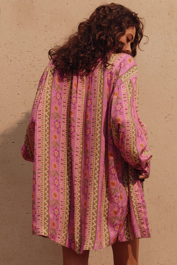 Spell Goldie Shirt Dress