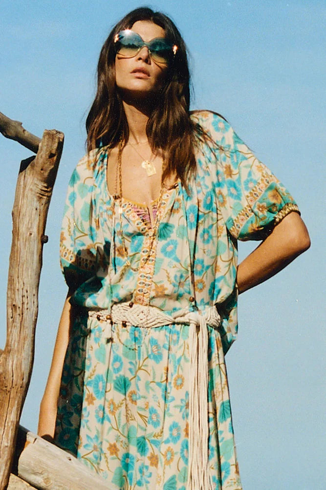 Spell Goldie Short Sleeve Blouse