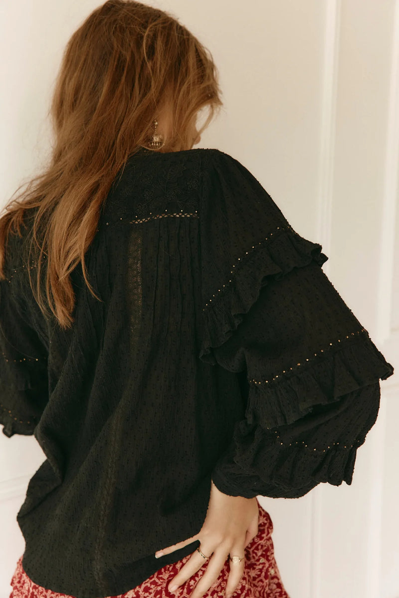 Lakoen Anais Blouse - Black
