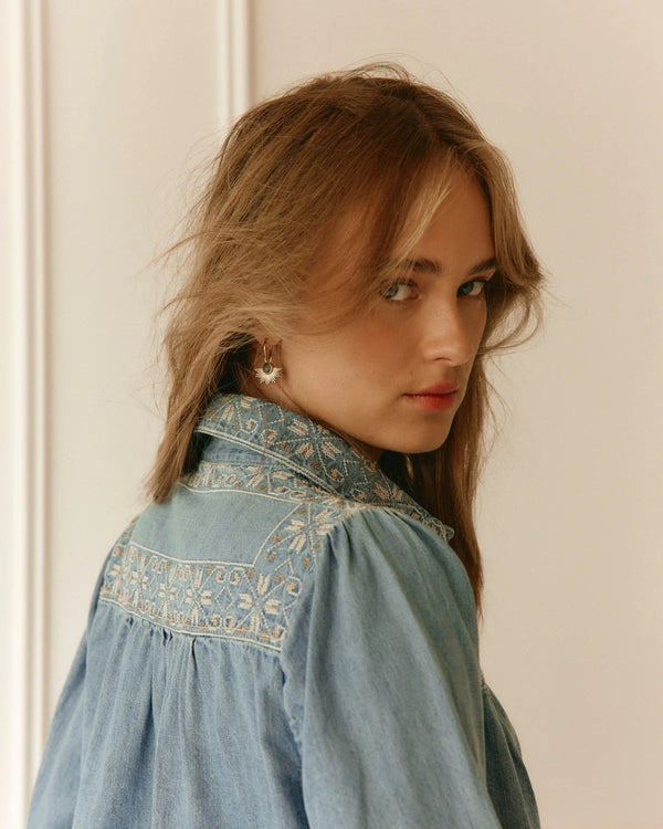 Lakoen Dhalia Denim Blouse