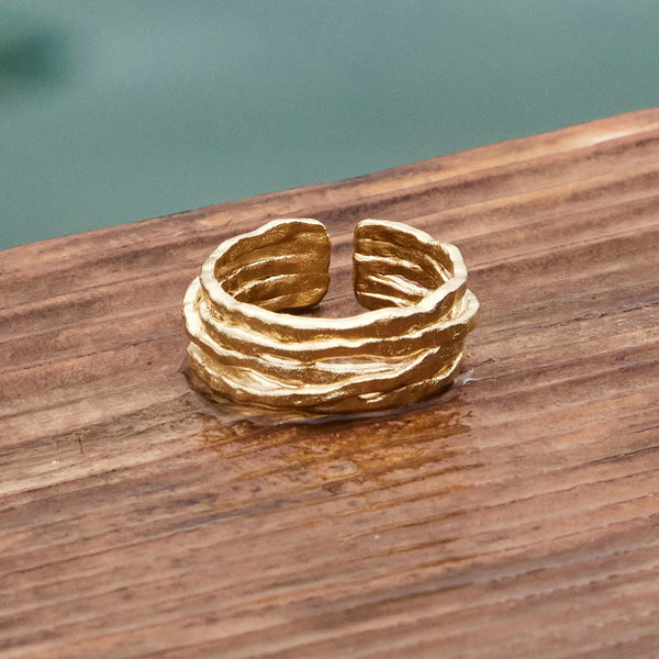 Agape Coral Ring