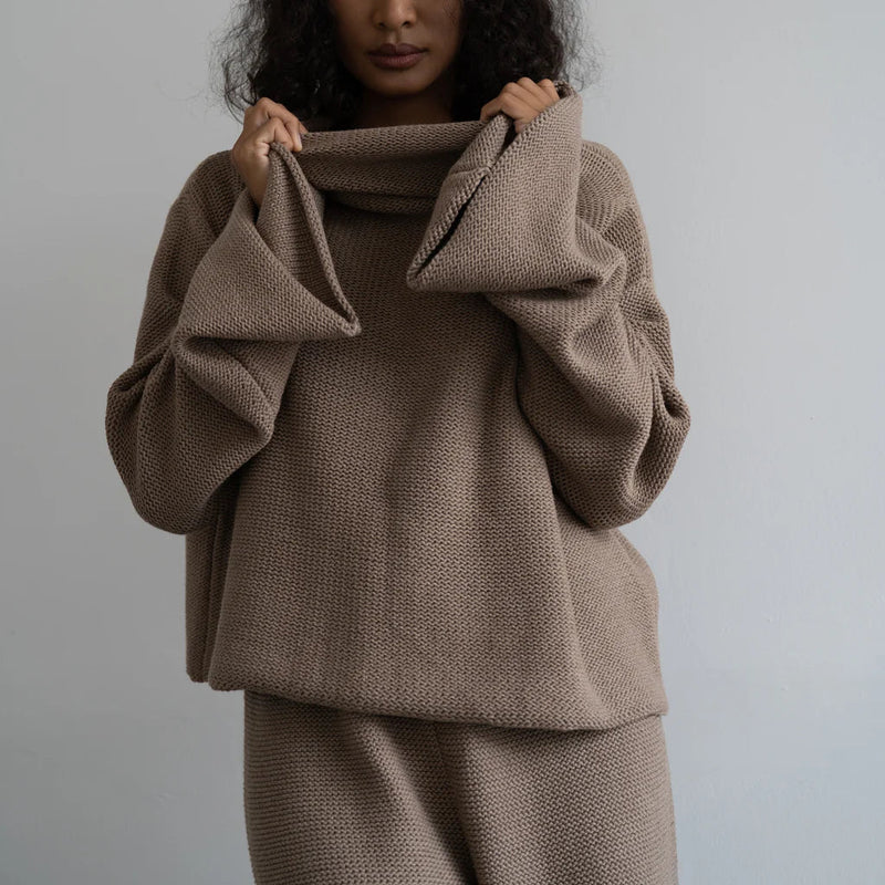 Avy - Avar Chunky Knit Sweater