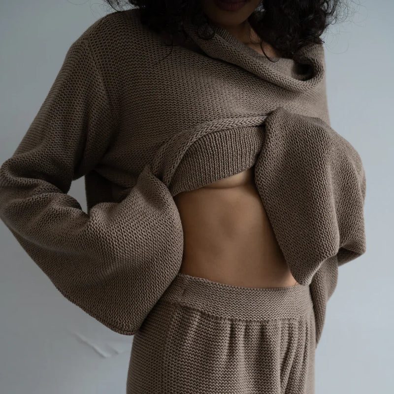 Avy - Avar Chunky Knit Sweater