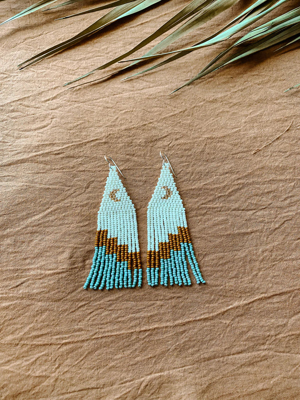 S+S Moon Rising Set Beaded Earrings