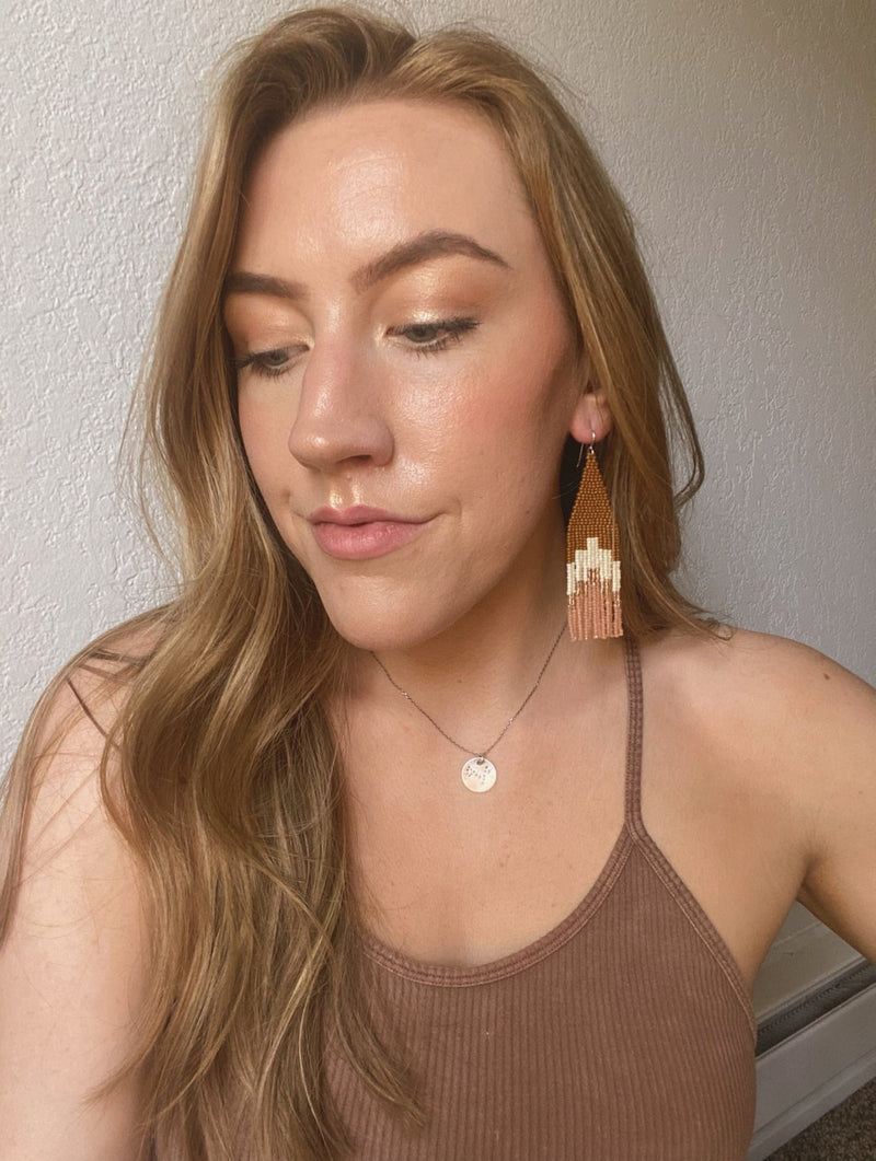 S+S Rising Set Beaded Earrings