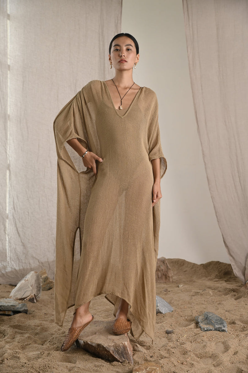 TWR Jara Kaftan RAW SILK