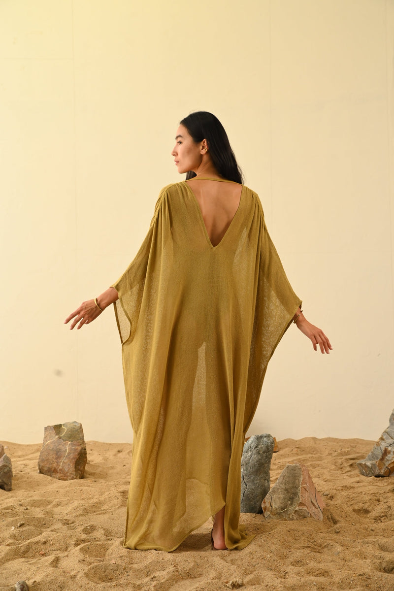 TWR Jara Kaftan RAW SILK