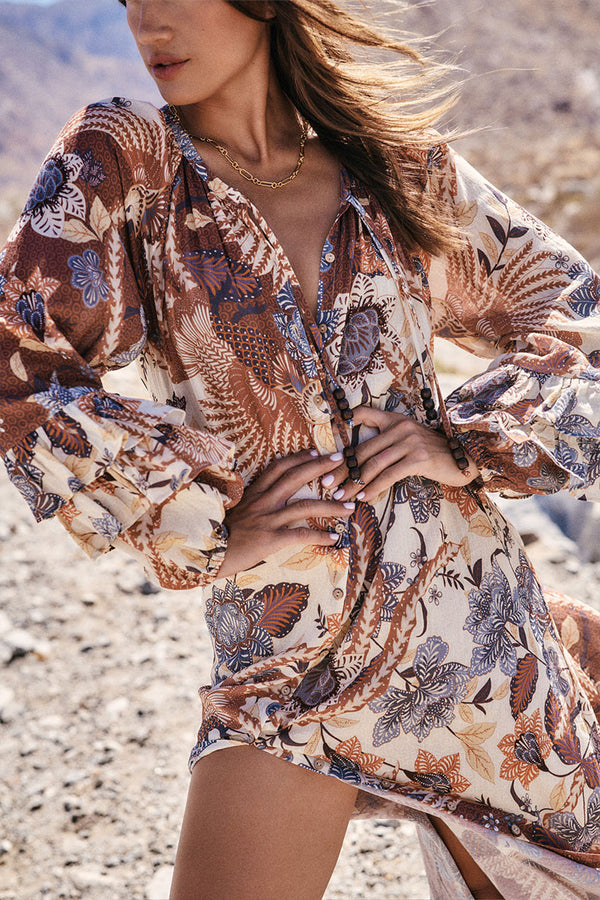 Spell Volcano Goddess Gown