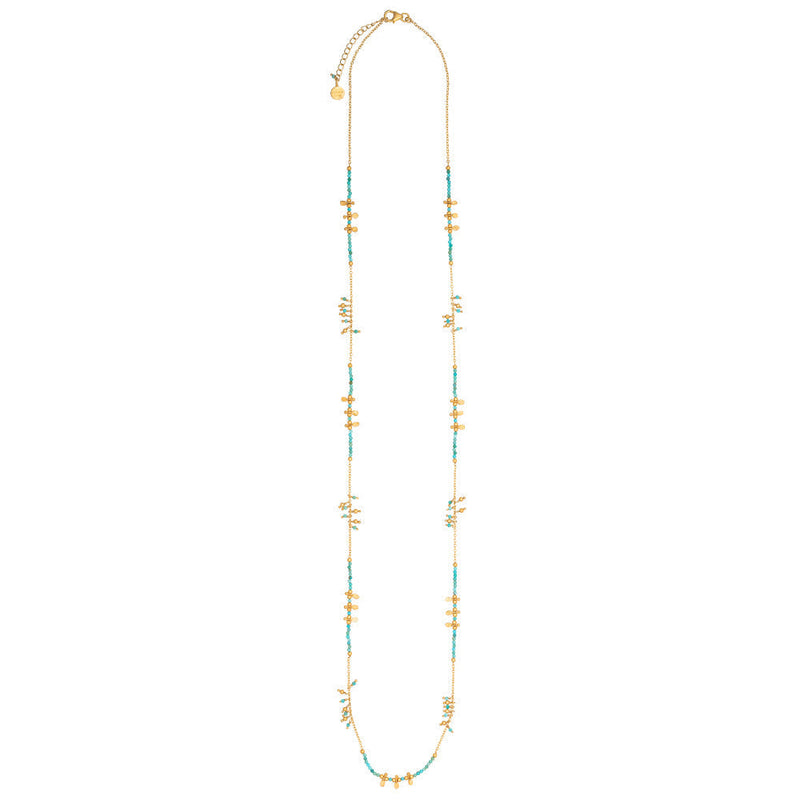 RT Long Gold Charm Necklace + more colors