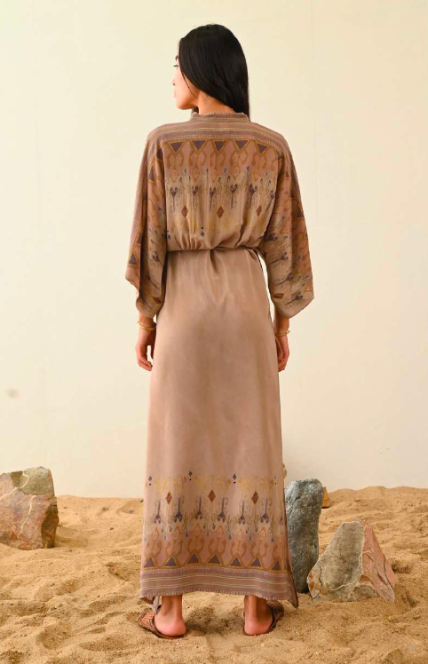 TWR Ayanna Dress Long SILK