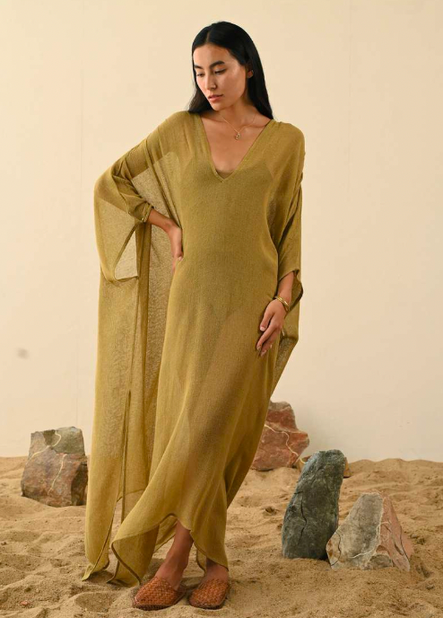 TWR Jara Kaftan RAW SILK