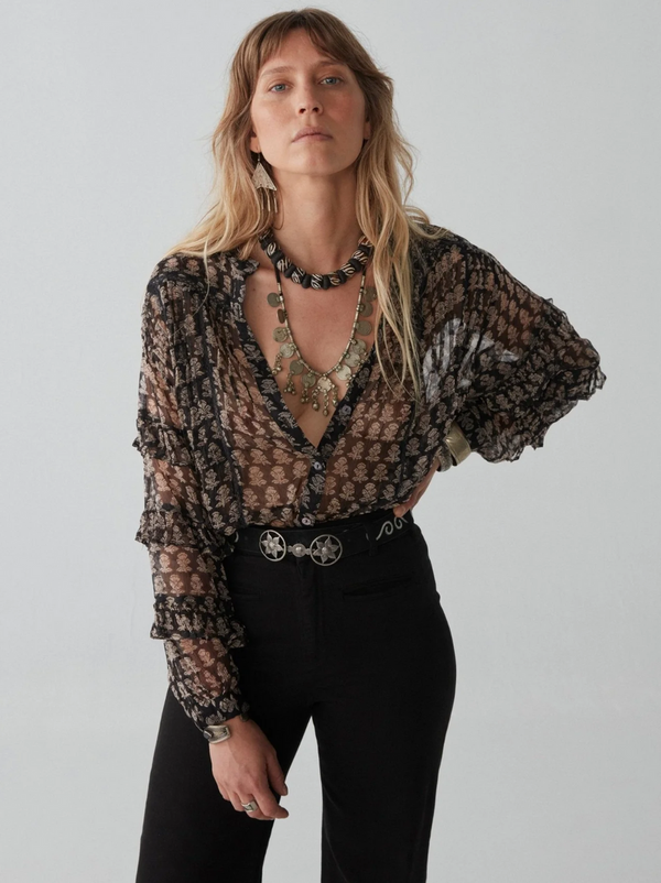 MH Venice Blouse - Ying Yang