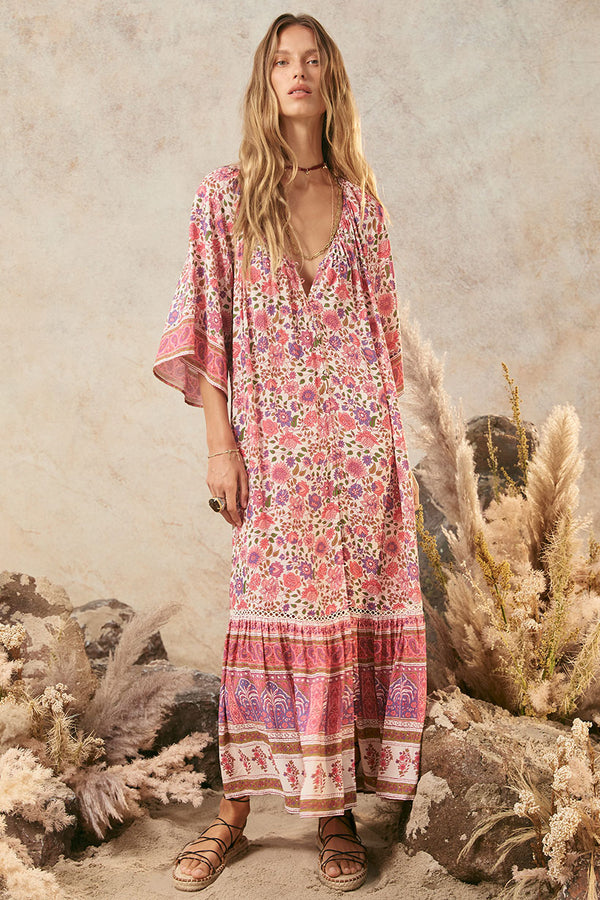 Spell Elysian Gown - Petunia