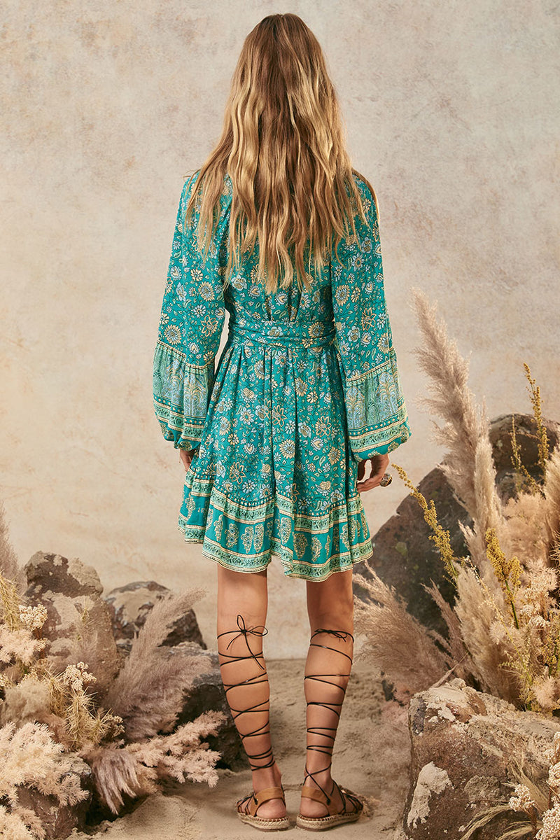 Spell Elysian Tunic Dress - Jade