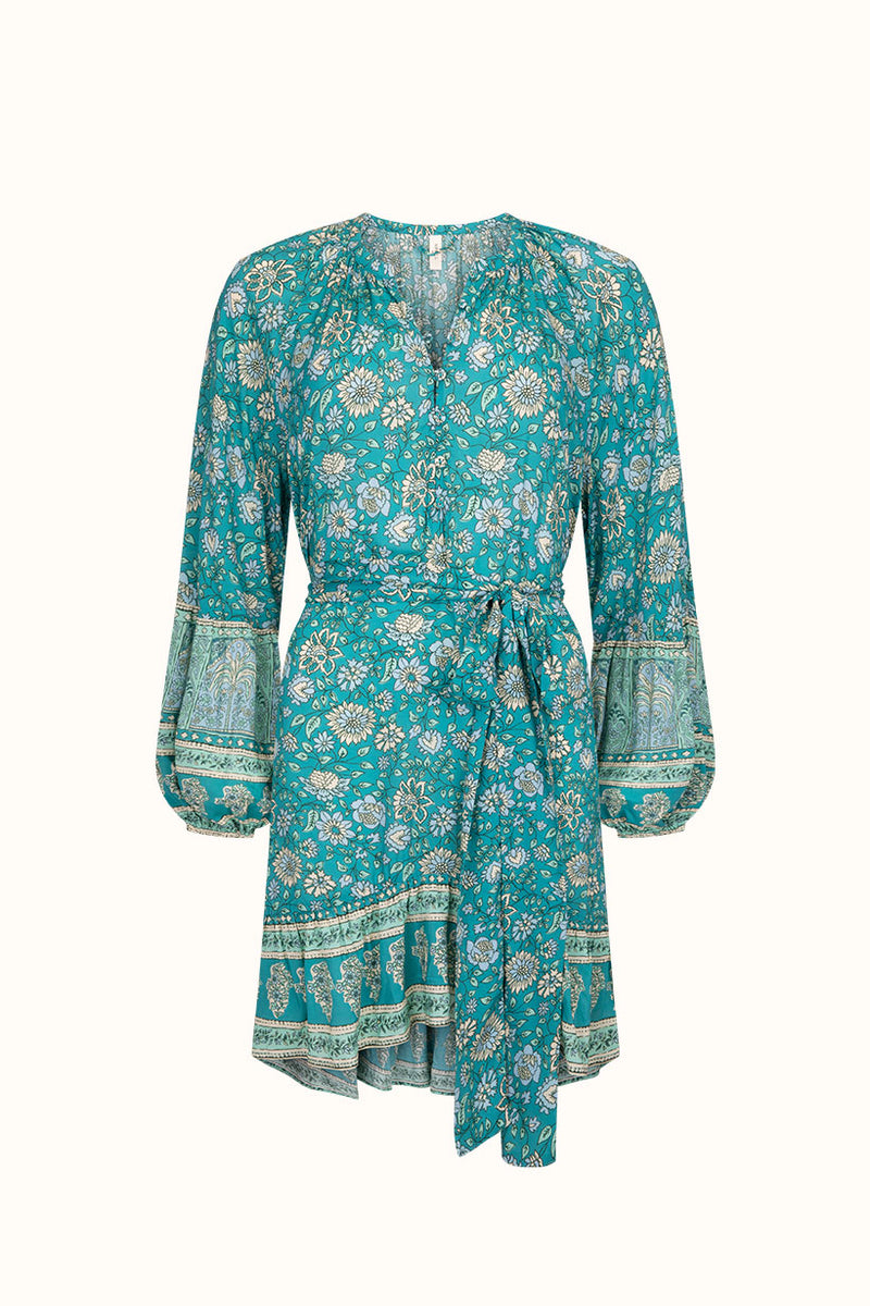 Spell Elysian Tunic Dress - Jade