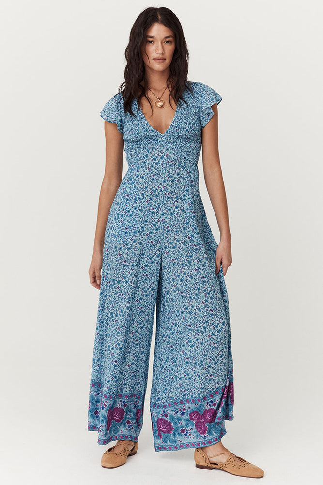 Spell LJ Jumpsuit - Blue Nirvana