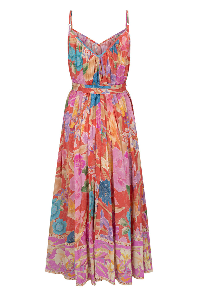 *Sale* Spell Painter's Garden Strappy Maxi Dress