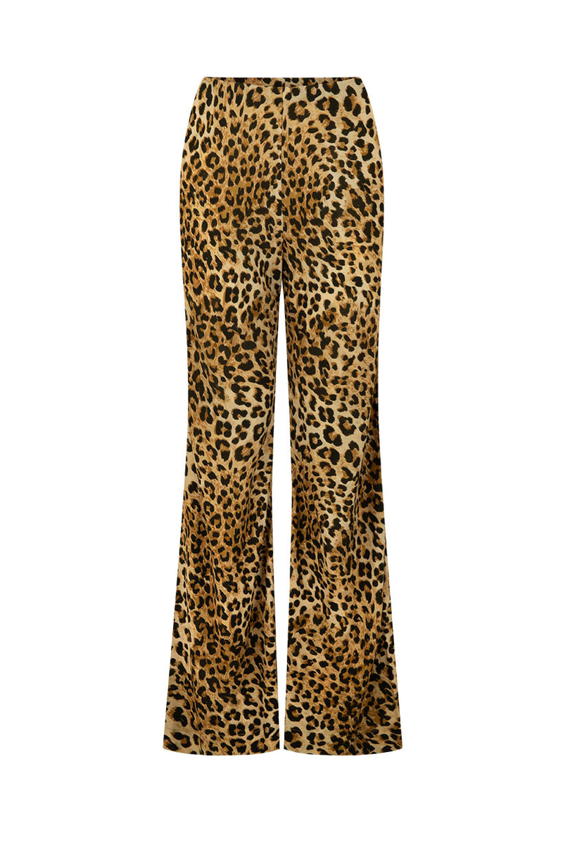 Spell Samantha Bias Pant - Leopard