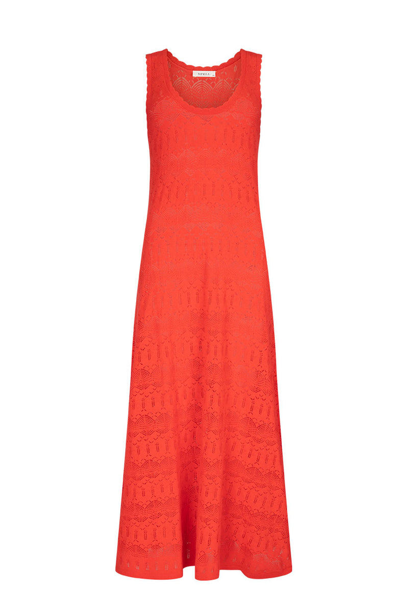 Spell Siesta Maxi Dress - Chilli
