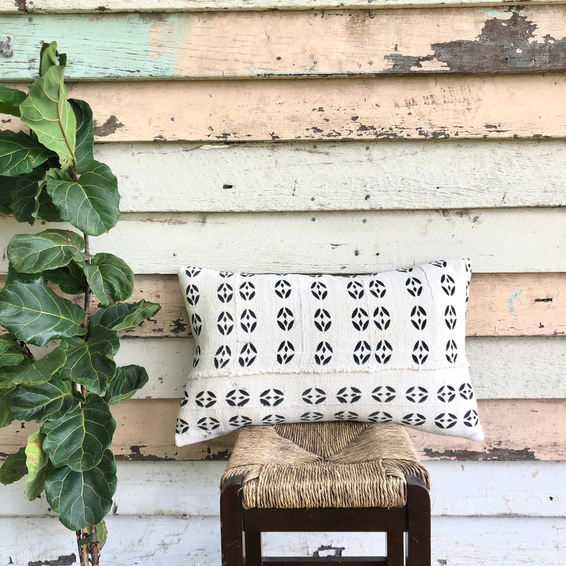 16x26 Mudcloth Pillows + more