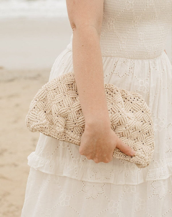 Cleobella Aleza Macrame Clutch