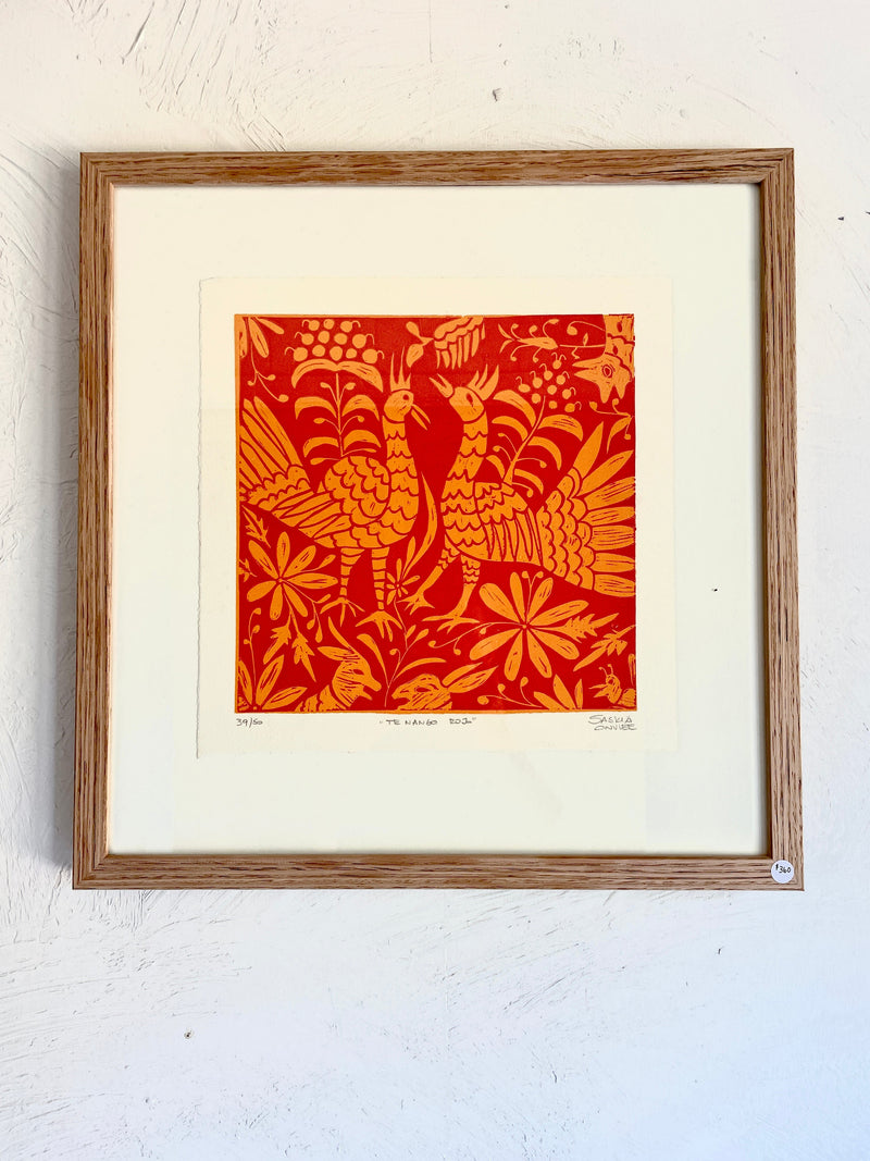 SRDLM Framed Mexican Art